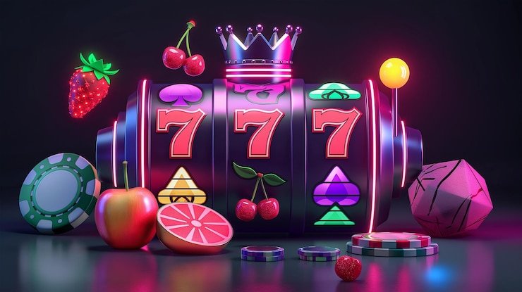 Three dice showing on rollingspin slot Sic Bo game table